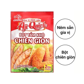 Bột tẩm khô chiên giòn Aji-Quick 210g