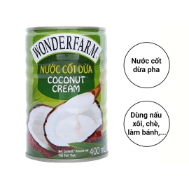 Nước cốt dừa wonderfarm